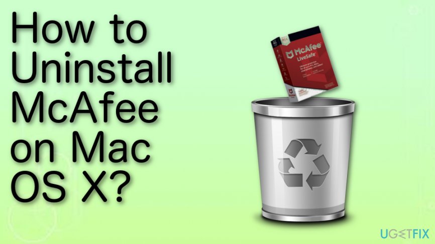 mcafee uninstall tool for mac